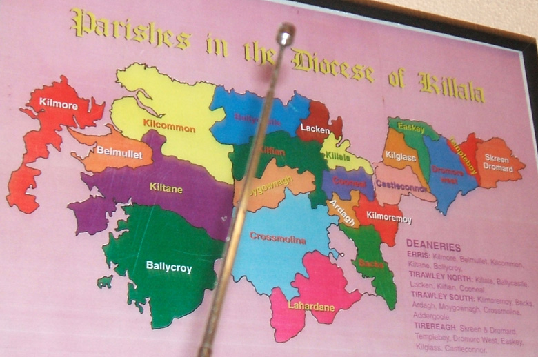 Parishes in the Diocese of Killala